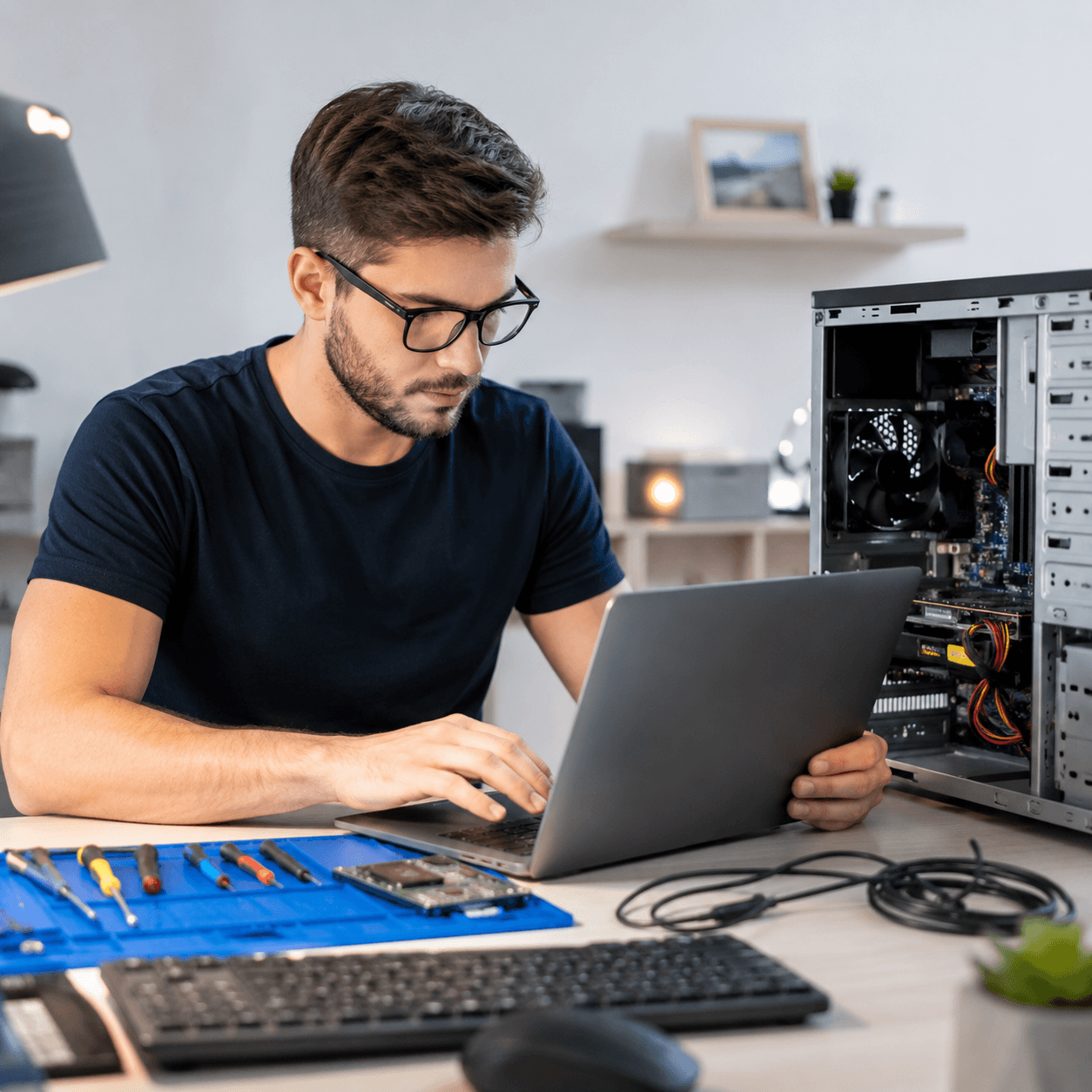 Manutenção de notebooks e computadores